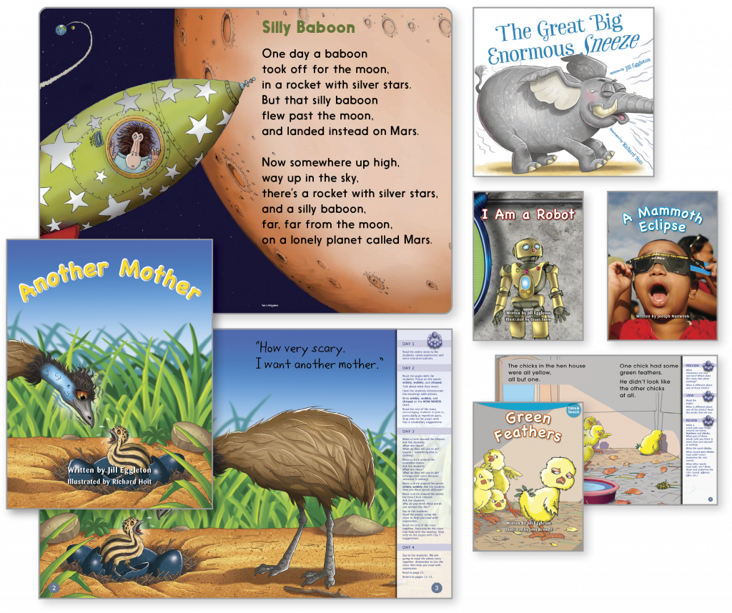 Collage of JillE Lit Resources